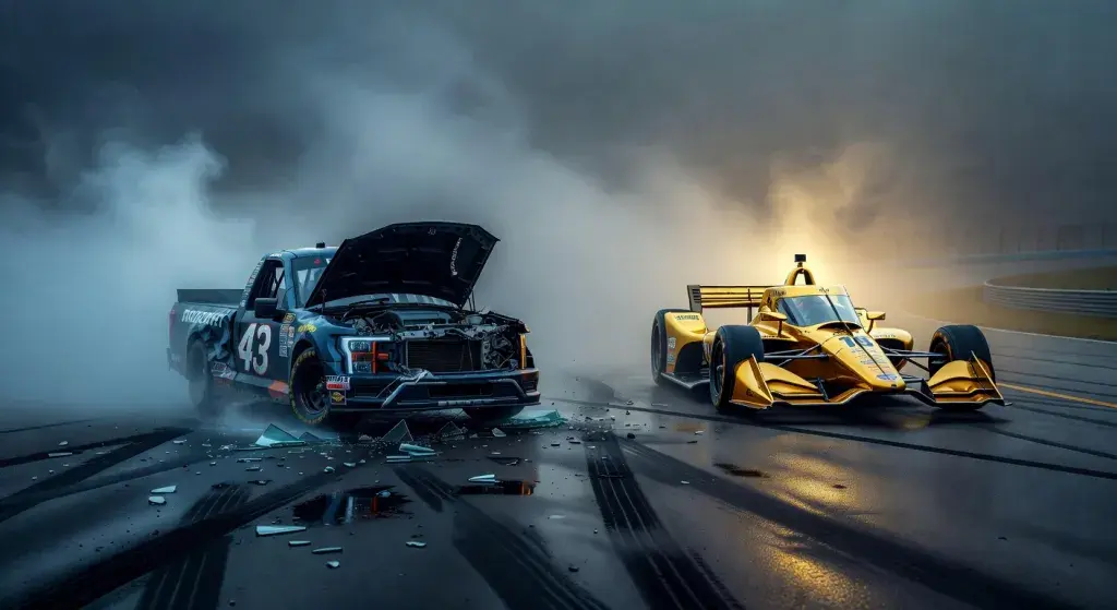 NASCAR indefinitely suspends Truck Series driver Daniel Dye for disparaging comments about IndyCar's David Malukas