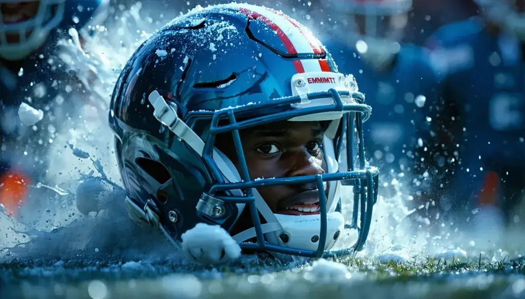 Emmitt Smith gives advice to NFL hopeful son who once admitted to feeling pressure of living up to family name