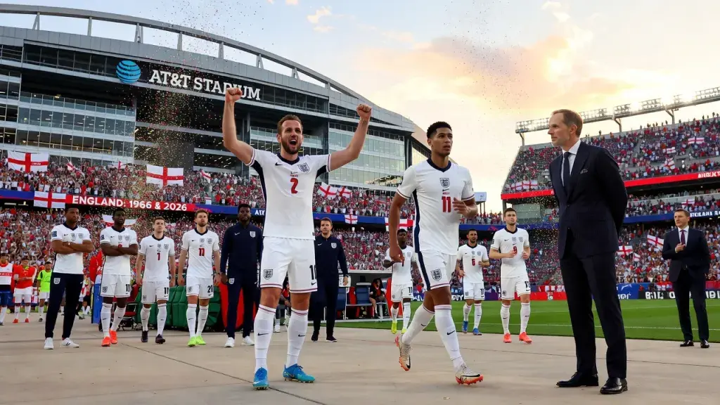England Arrive at 2026 World Cup With Kane, Bellingham and a Point to Prove