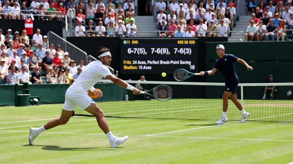 Fritz Saves Match Point to Finally End Shelton's Dominance in Halle