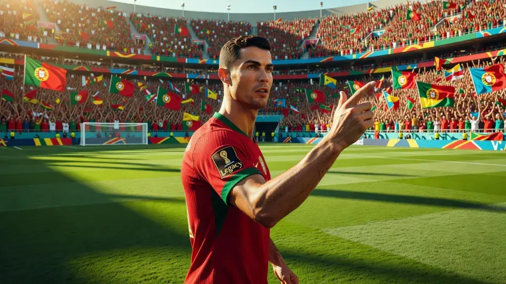 Ronaldo Wears Exclusive 'Legacy' Patch as World Cup Marks His Fifth Tournament