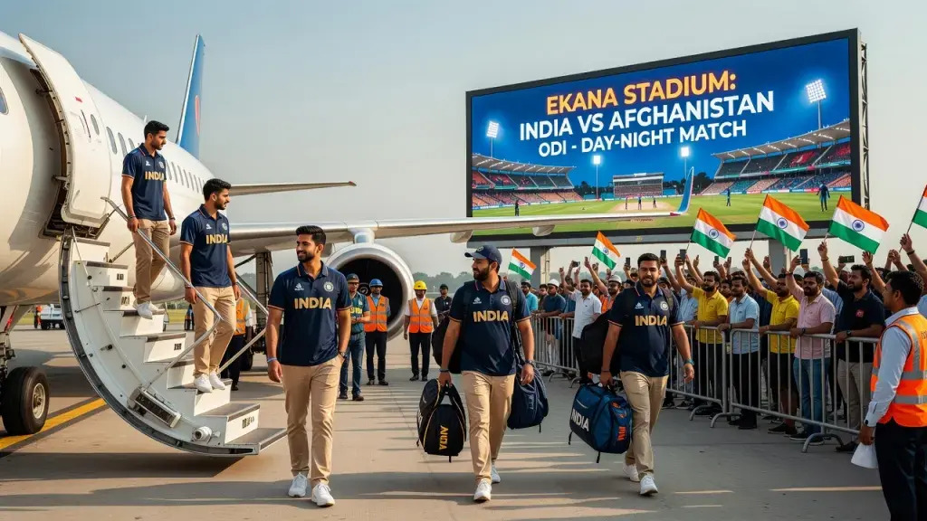 India and Afghanistan Descend on Lucknow as Ekana ODI Looms Large
