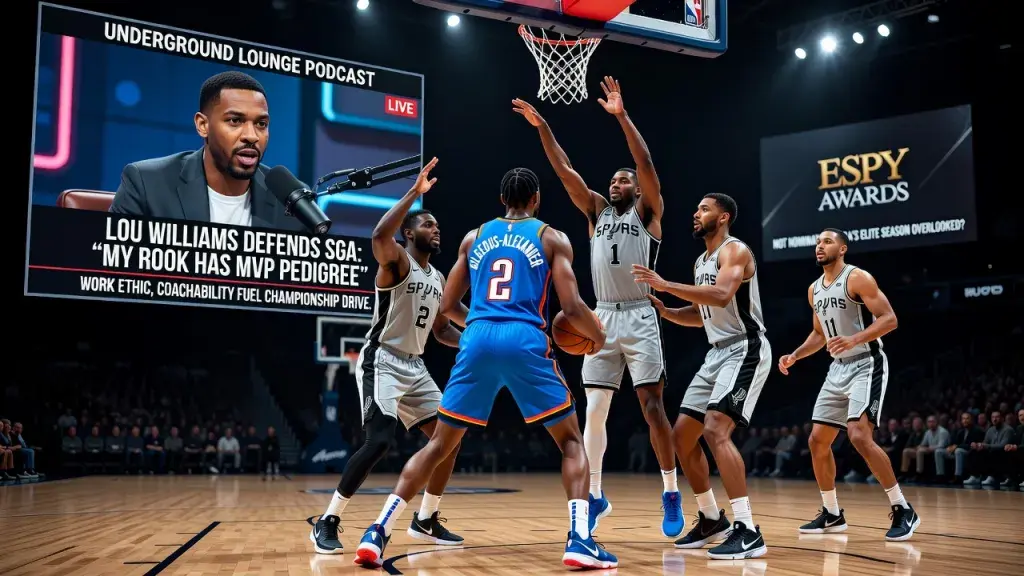 Lou Williams Defends SGA as Spurs Exposure and ESPY Snub Fuel Doubt