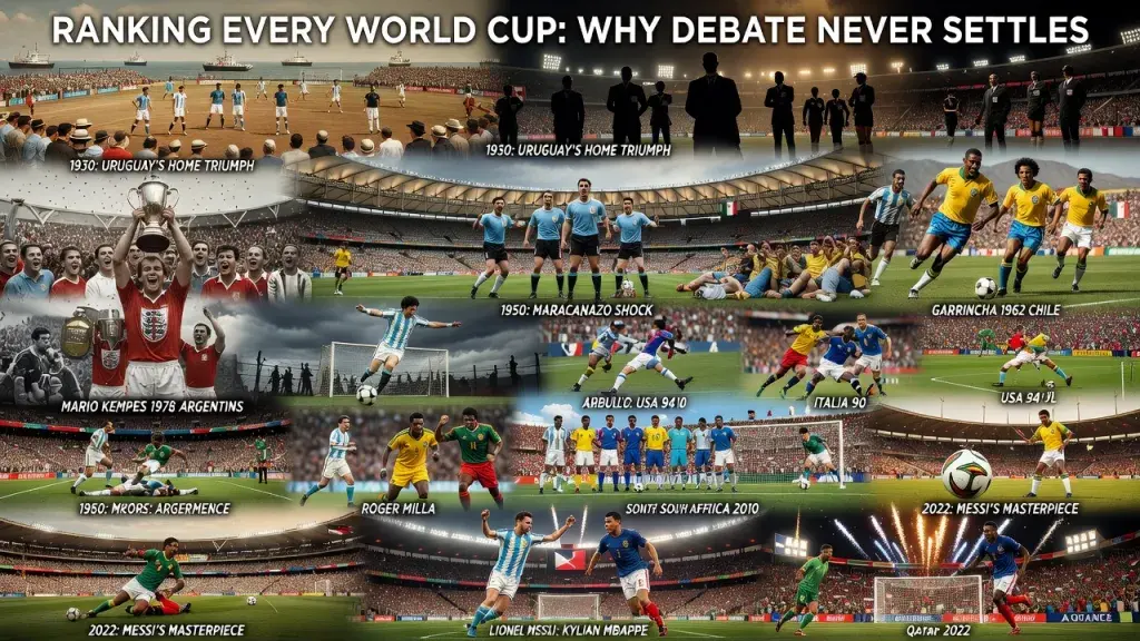 Ranking Every World Cup Reveals Why Debate Never Settles