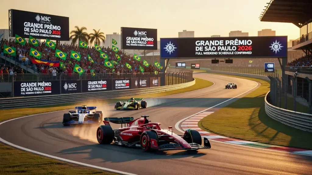Sao Paulo Grand Prix 2026: Full Weekend Schedule Confirmed