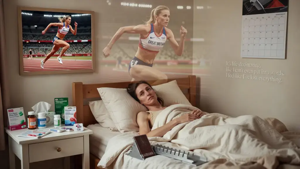 Former Olympic Sprinter Dobbin Opens Up on Life With ME
