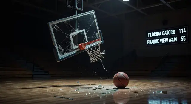 Florida Gators beat Prairie View A&amp;M 114-55 in NCAA tournament first round