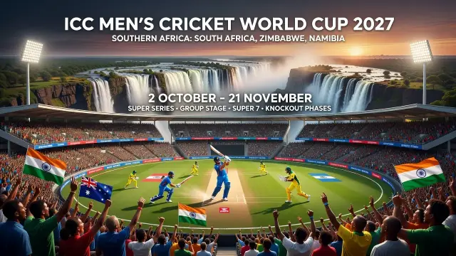 Cricket World Cup Dates Confirmed for Southern Africa 2027