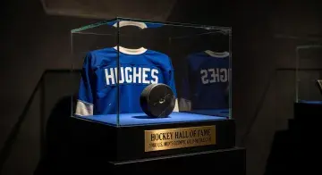 Jack Hughes questions Hockey Hall of Fame's possession of puck from U.S. men's Olympic gold-medal goal