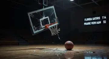 Florida Gators beat Prairie View A&amp;M 114-55 in NCAA tournament first round